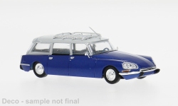 Brekina 14217 - H0 - Ctroen DS Break - blau/grau